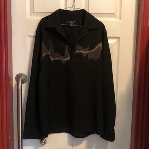 Kenneth Cole Man Shirt (like new) color black